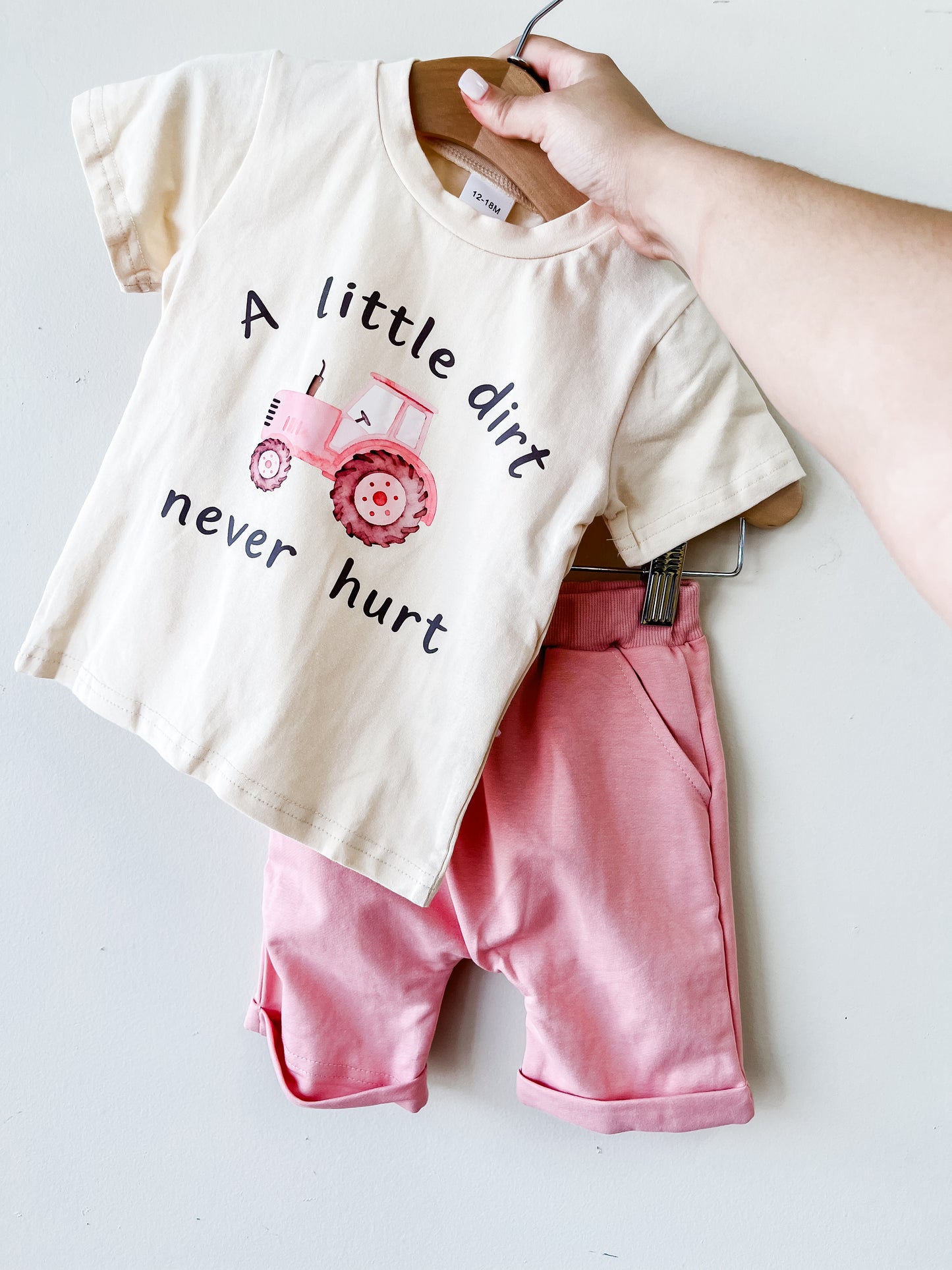 A Little Dirt Never Hurt Set - PACK (12/18M, 18/24M, 2/3T, 3/4T)