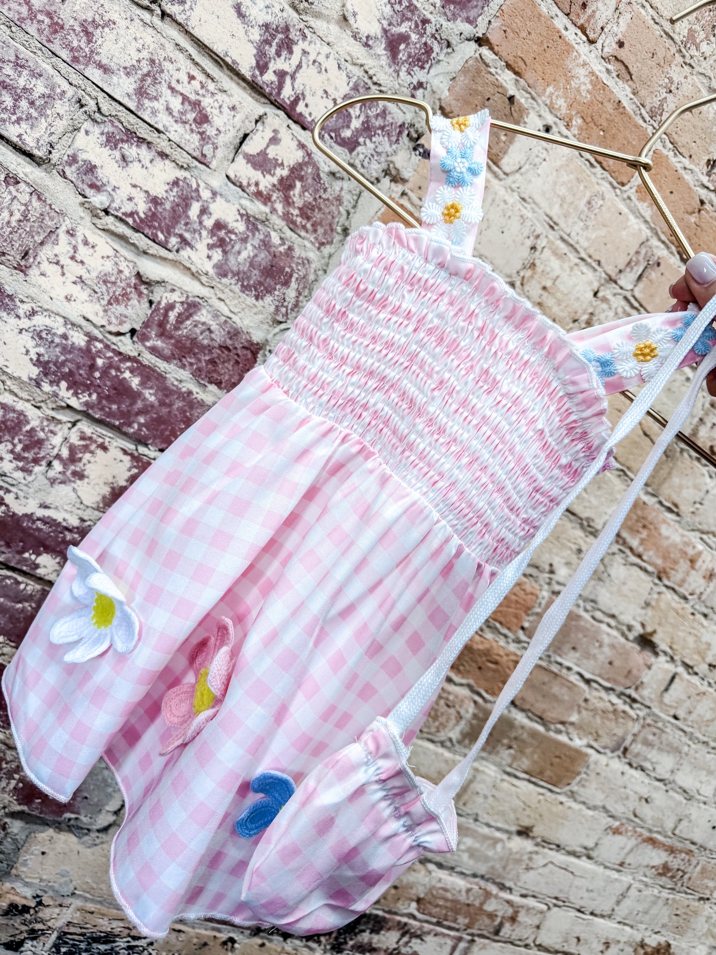 Pink Gingham Dress + Purse - PACK (6/12M, 12/18M, 18/24M, 2/3T, 3/4T)