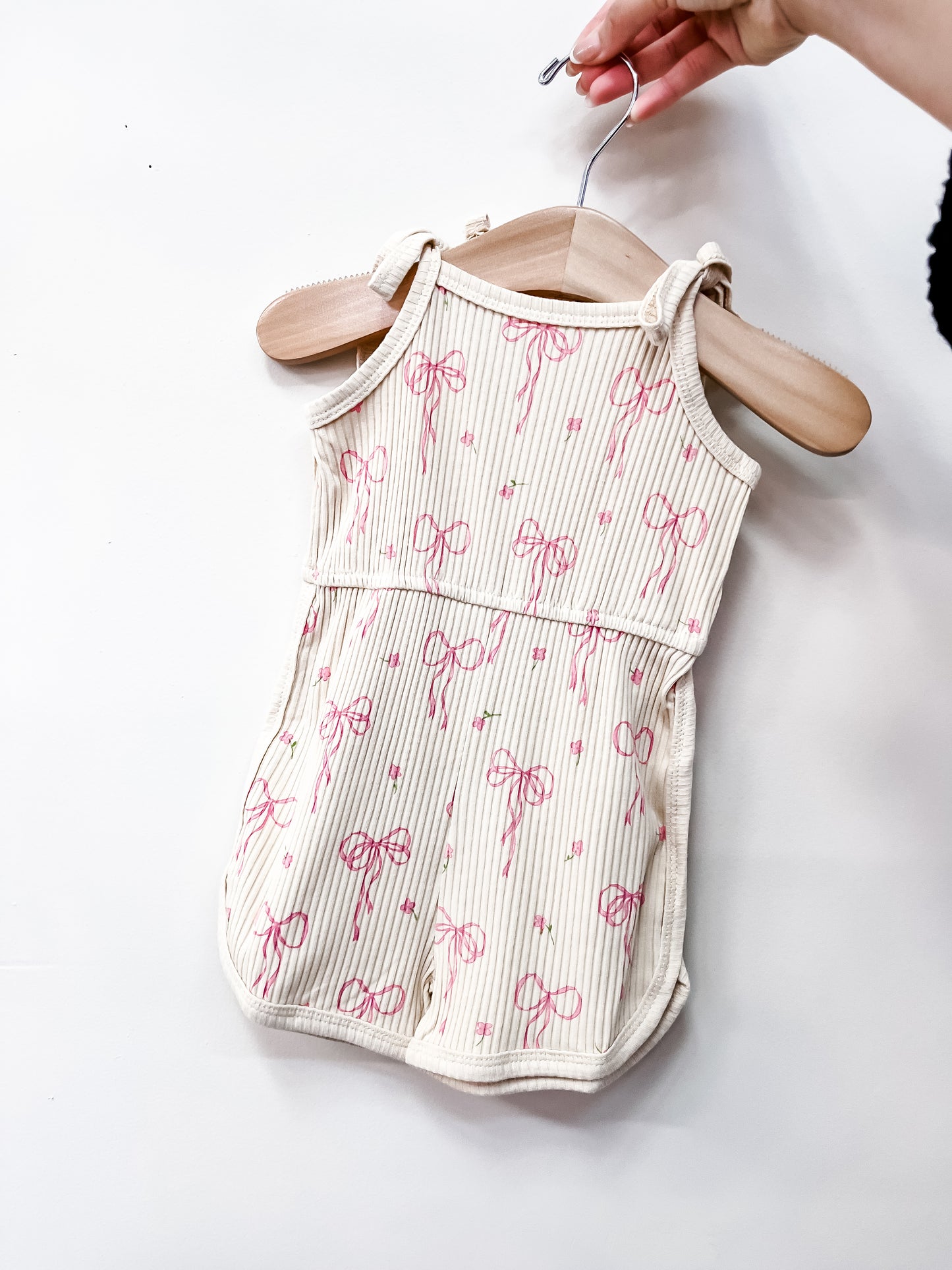 Coquette Ribbed Romper - PACK (12/18M, 18/24M, 2/3T, 3/4T, 4/5T)