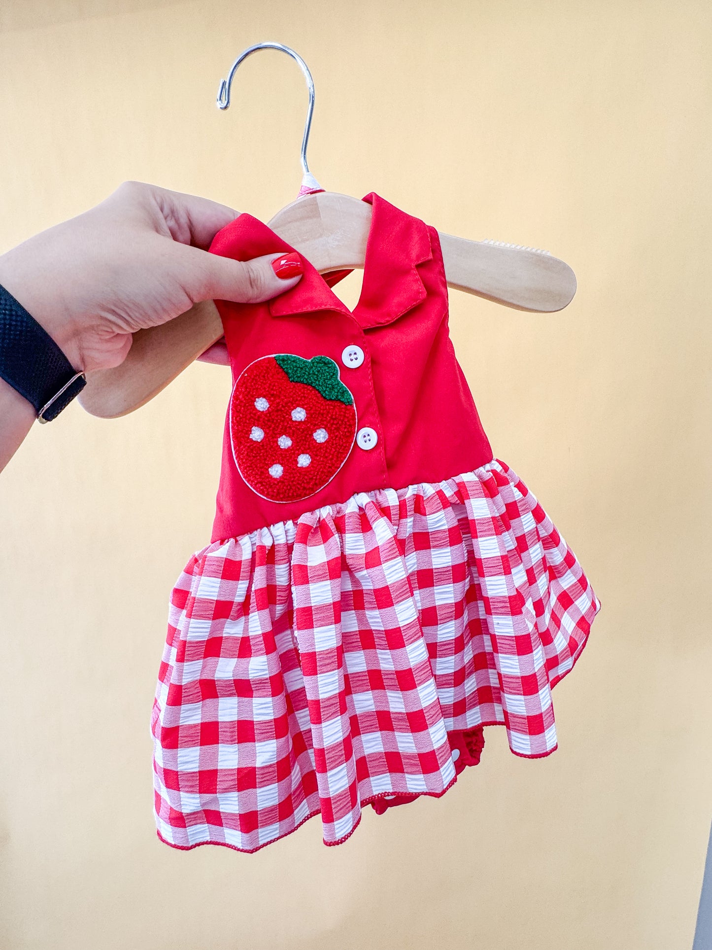 Strawberry Romper Dress - PACK (0/3M, 3/6M, 6/9M)