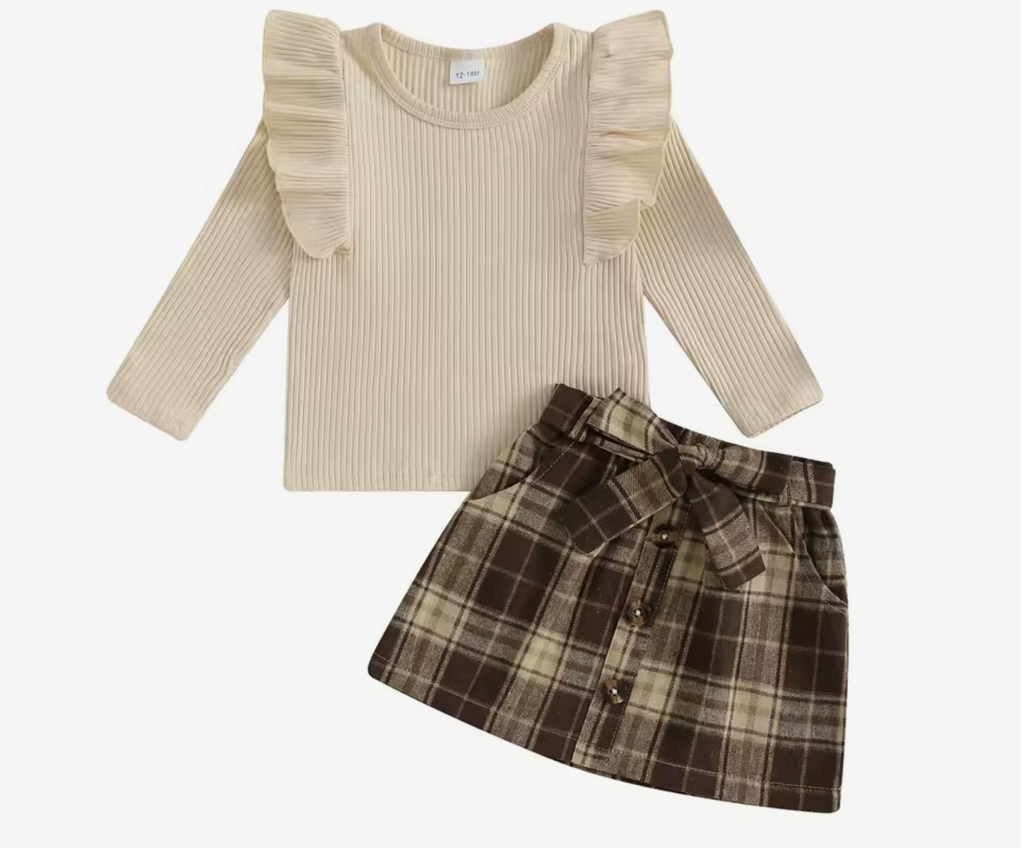 Autumn Vibes Skirt Set