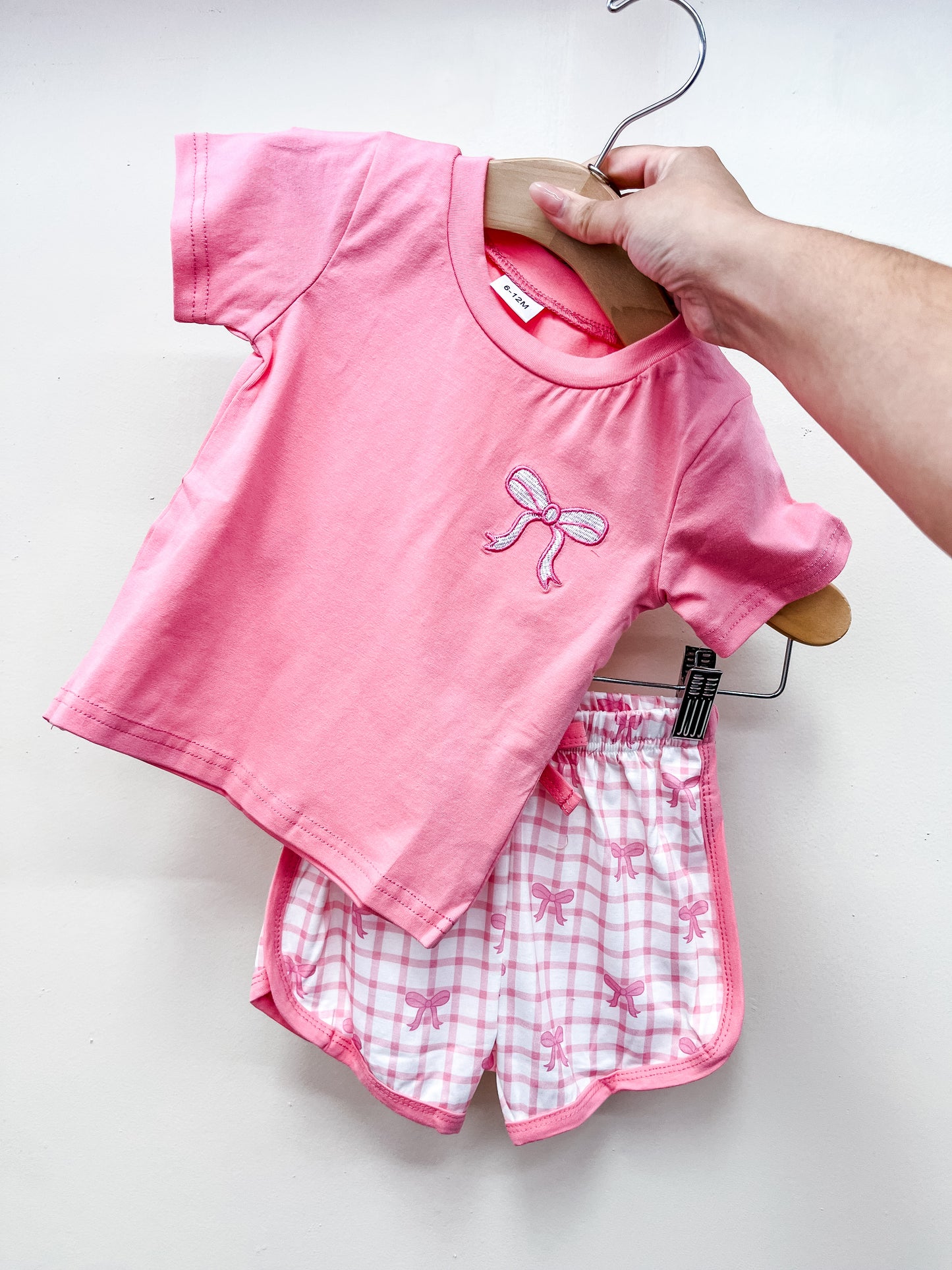 Coquette Pink Two-Piece Set - PACK (6/12M, 12/18M, 18/24M, 2/3T)