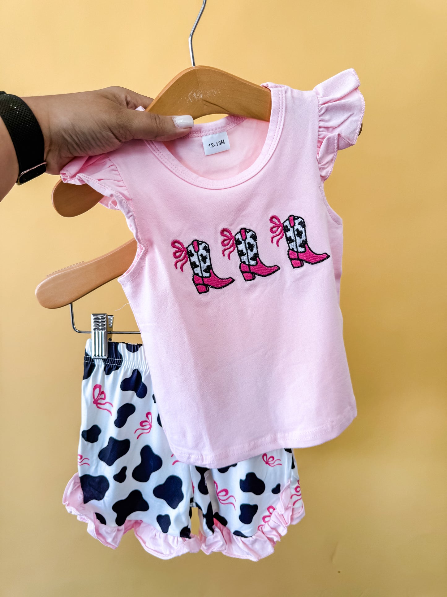 Pink Rodeo Gal Set - PACK (12/18M, 18/24M, 2/3T, 3/4T)