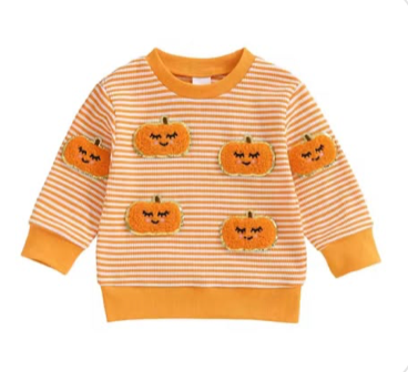 Chenille Patch Halloween Sweater
