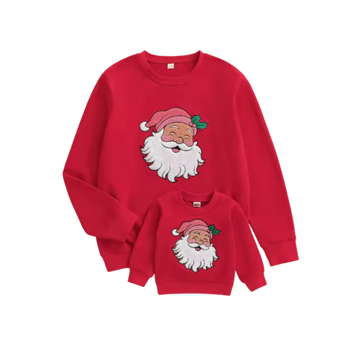 Mommy & Me Matching Santa Sweaters