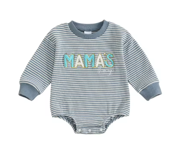 Stripe Mama's Boy Bubble