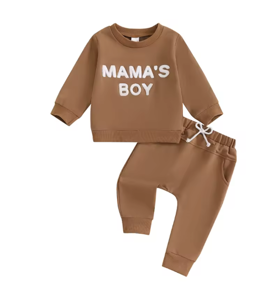 Mama's Boy Jogger Sets