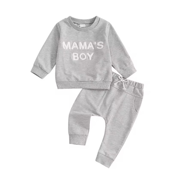 Mama's Boy Jogger Sets