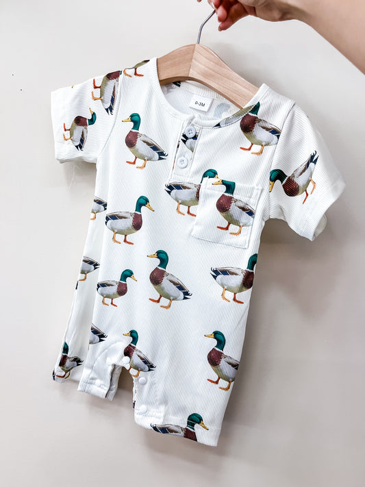 Mallard Duck Jumpsuit - PACK (0/3M, 3/6M, 6/12M, 12/18M)