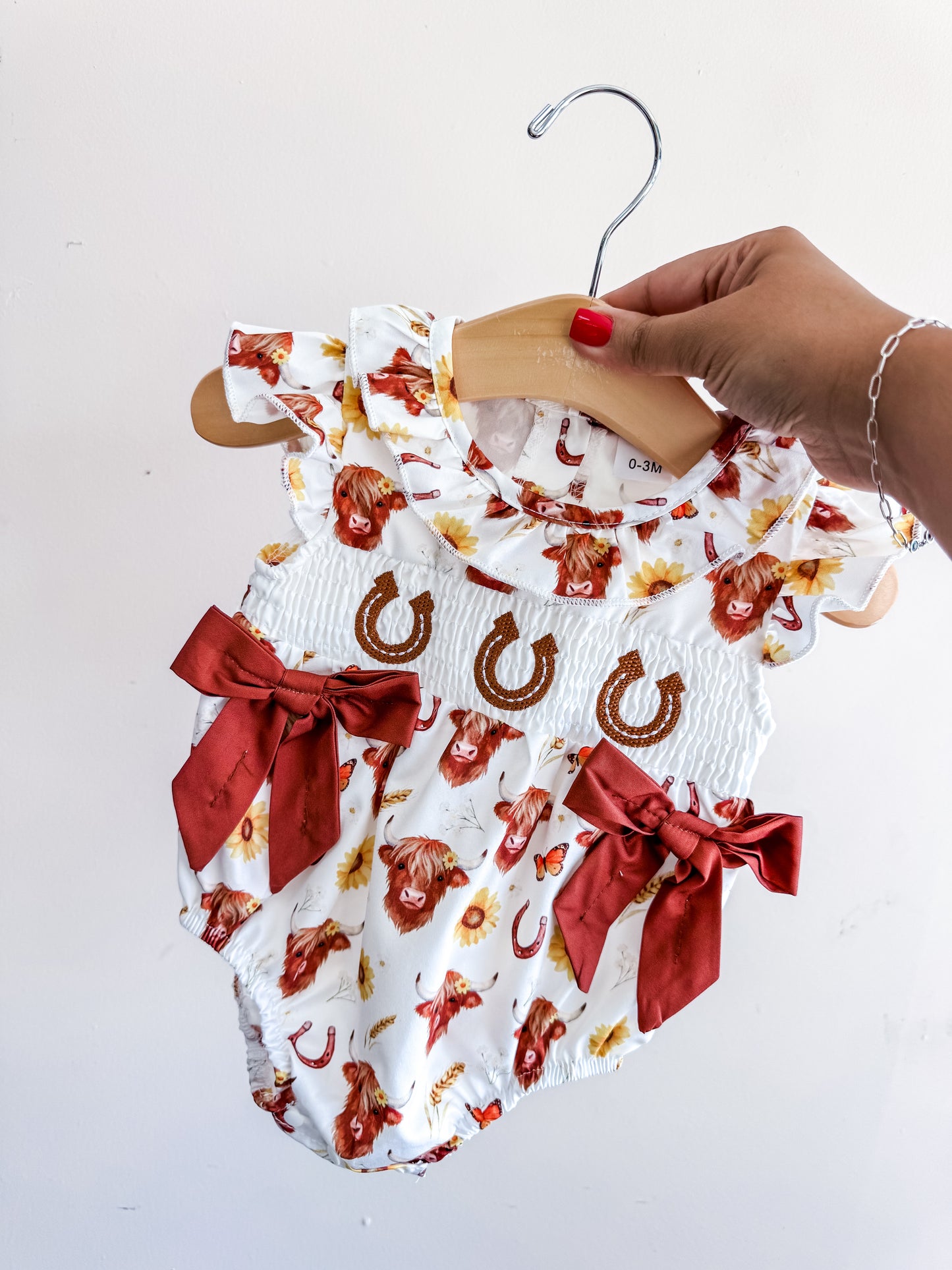 Cottage Gingham Romper - PACK (0/3M, 3/6M, 6/12M, 12/18M)