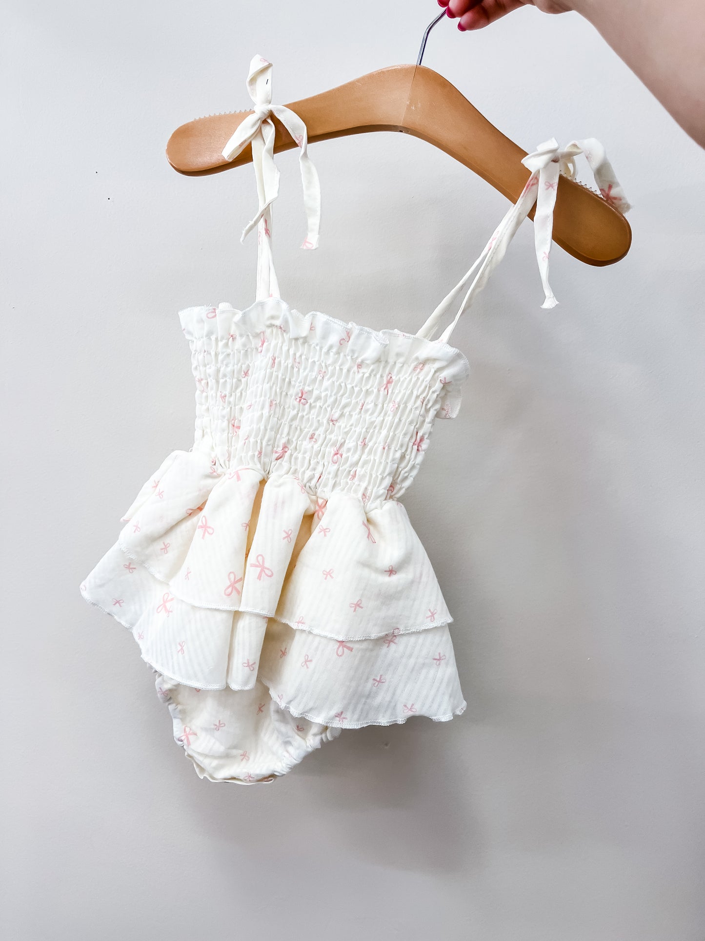 Coquette Dainty Romper - PACK (NB, 0/3M, 3/6M, 6/12M, 12/18M)