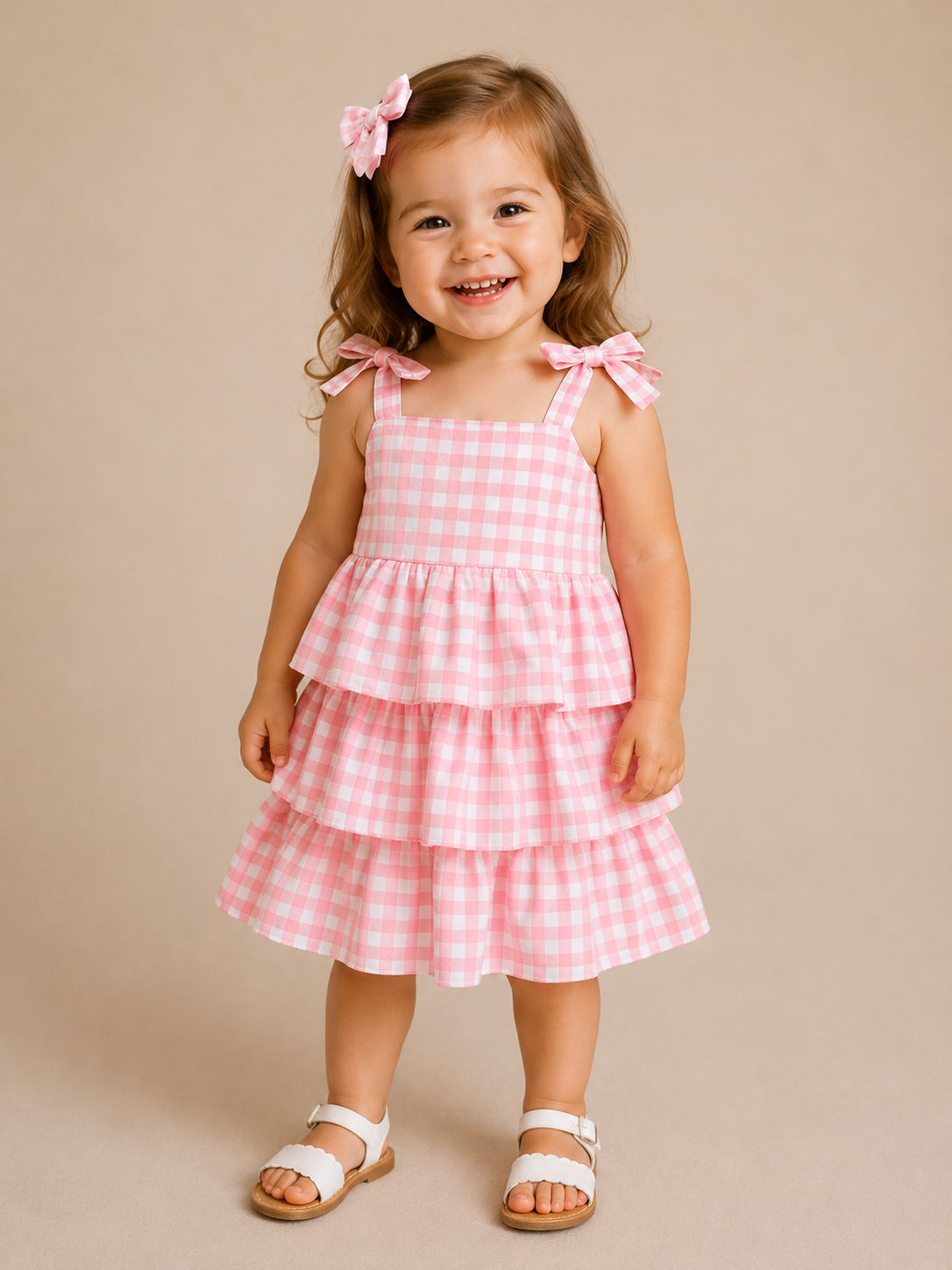 Pink Country Southern Dress - PACK (12/18M, 18/24M, 2/3T, 3/4T)