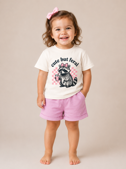 Cute But Feral Beige Set - PACK (12/18M, 18/24M, 2/3T, 3/4T)