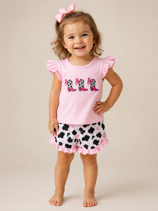 Pink Rodeo Gal Set - PACK (12/18M, 18/24M, 2/3T, 3/4T)