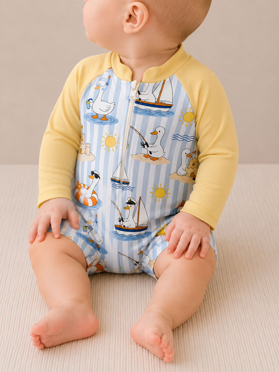 Silly Goose Rashguard Swimsuit - PACK (3/6M, 6/12M, 12/18M, 18/24M, 2/3T)