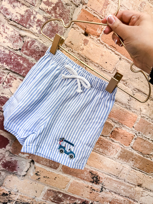 Golf Stripe Shorts - PACK (2T, 3T, 4T, 5T)