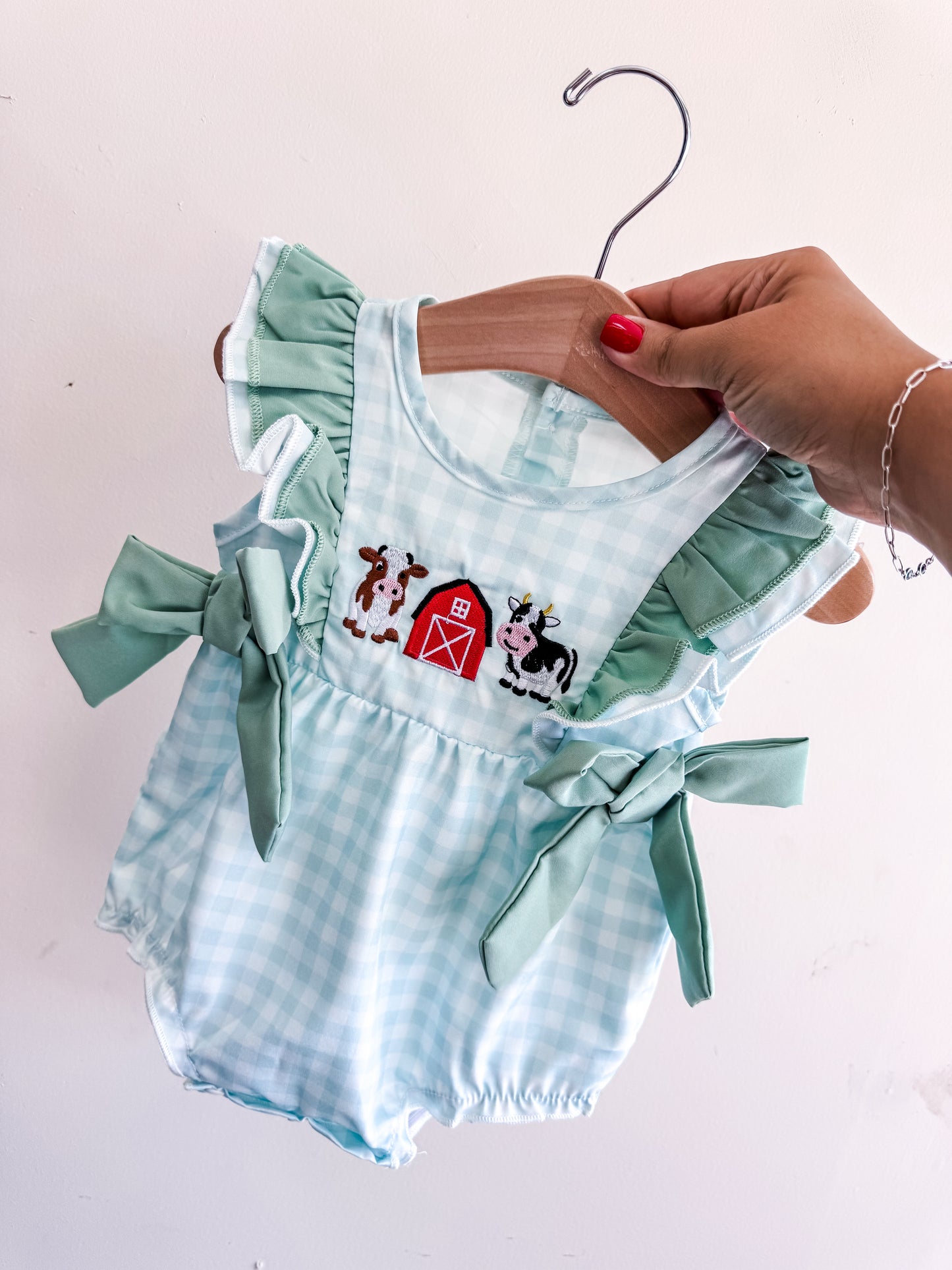 Farm Field Romper - PACK (0/3M, 3/6M, 6/12M, 12/18M)