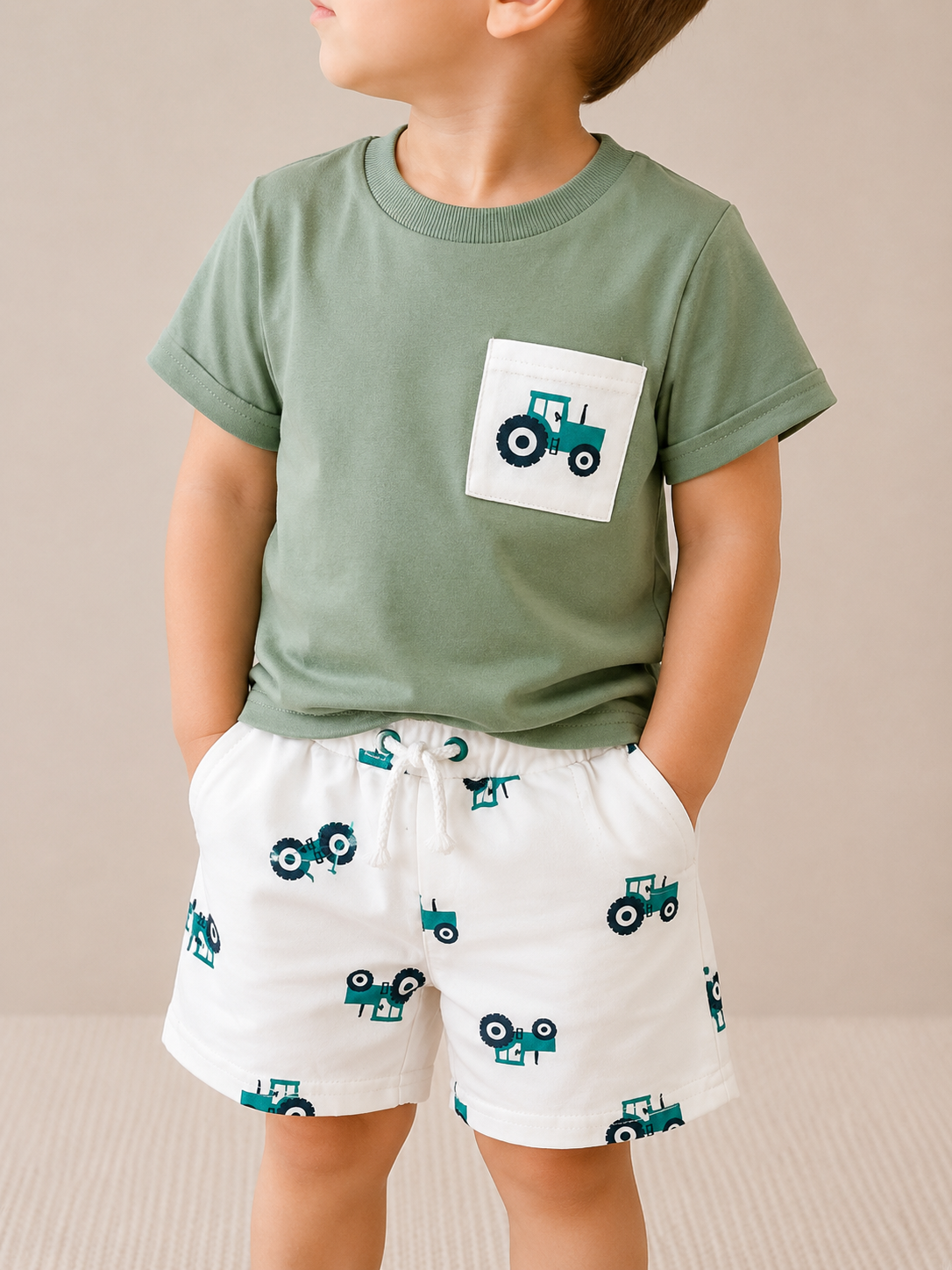 Tractor Boys Set - PACK (6/12M, 12/18M, 18/24M, 2/3T)
