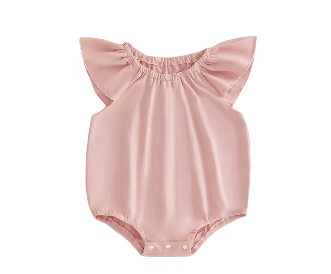 Cotton Ruffle Summer Romper