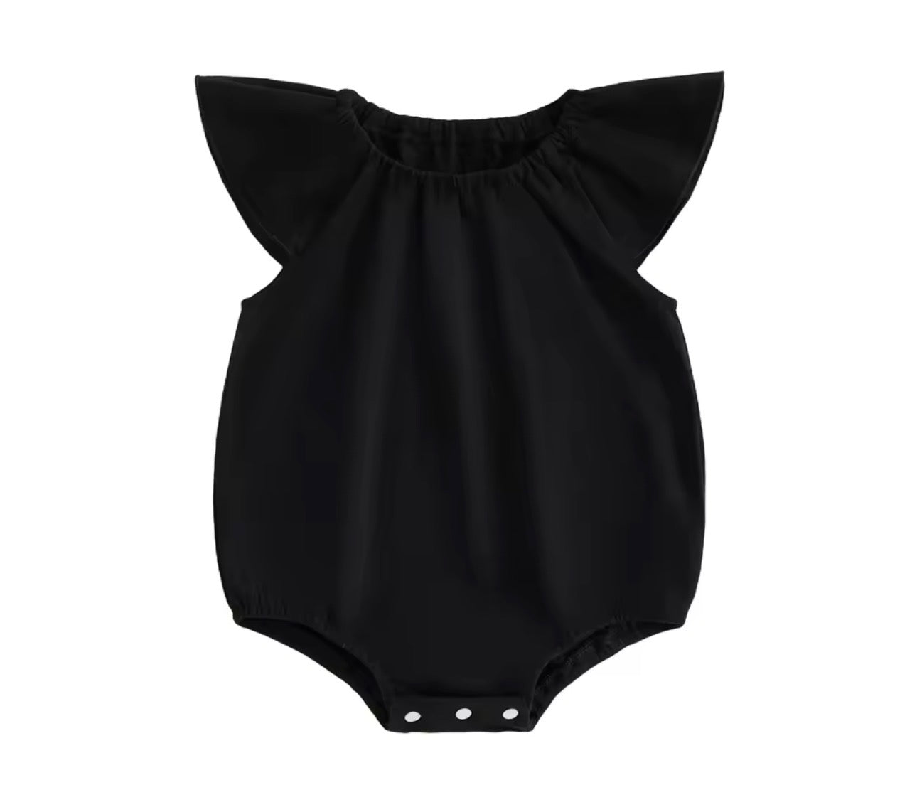 Cotton Ruffle Summer Romper