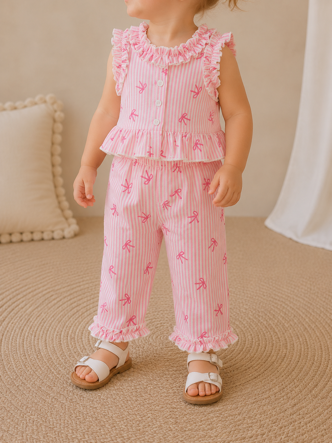Coquette Summer Ruffled Set