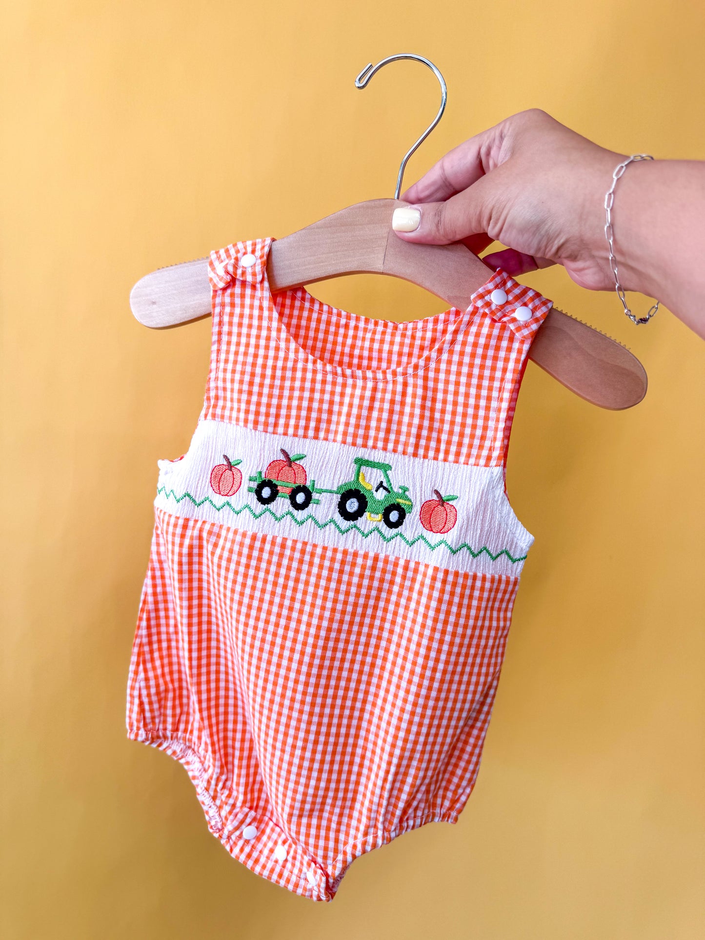 Tractor Tank Romper - PACK (0/3M, 3/6M, 6/12M, 12/18M)