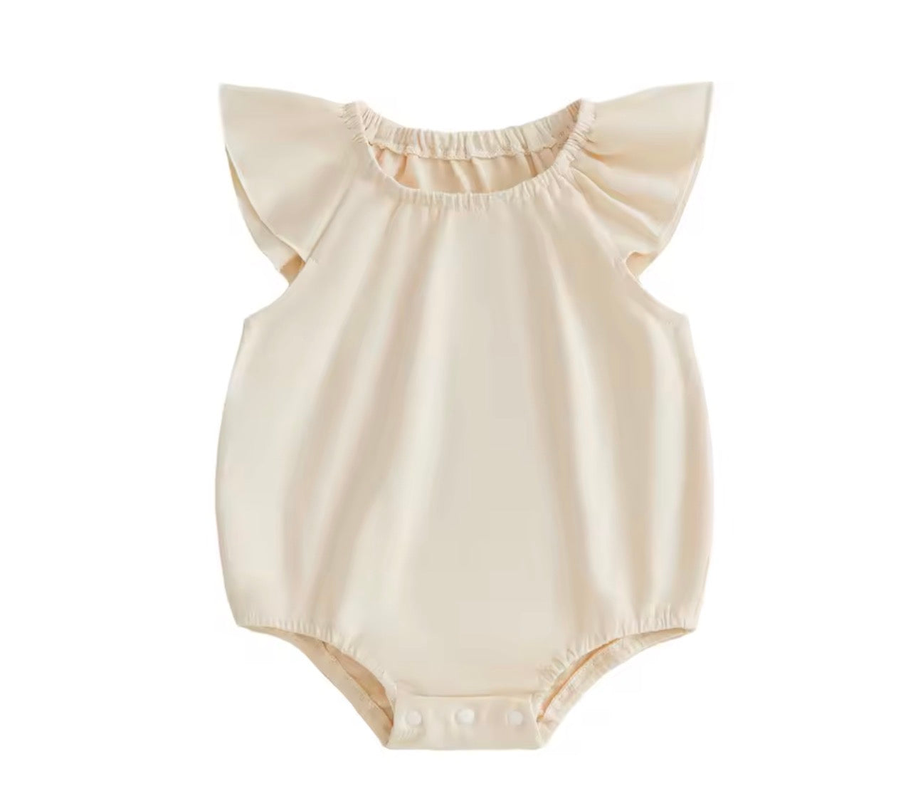 Cotton Ruffle Summer Romper