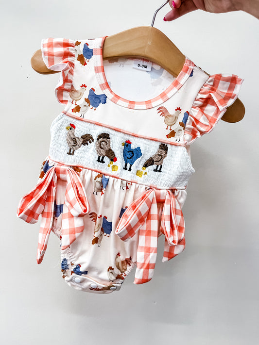 Spring Chick Romper - PACK (0/3M, 3/6M, 6/12M, 12/18M)