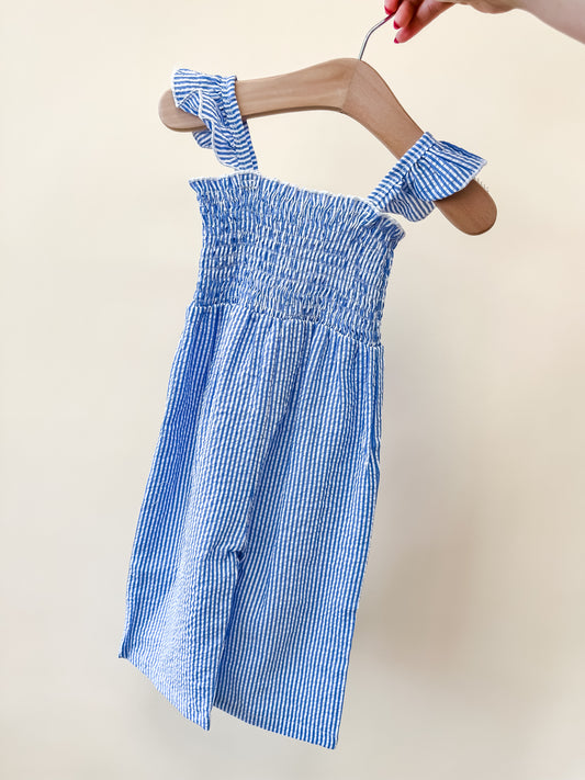 Blue Stripe Jumpsuit - PACK (6/12M, 12/18M, 18/24M, 2/3T, 3/4T)
