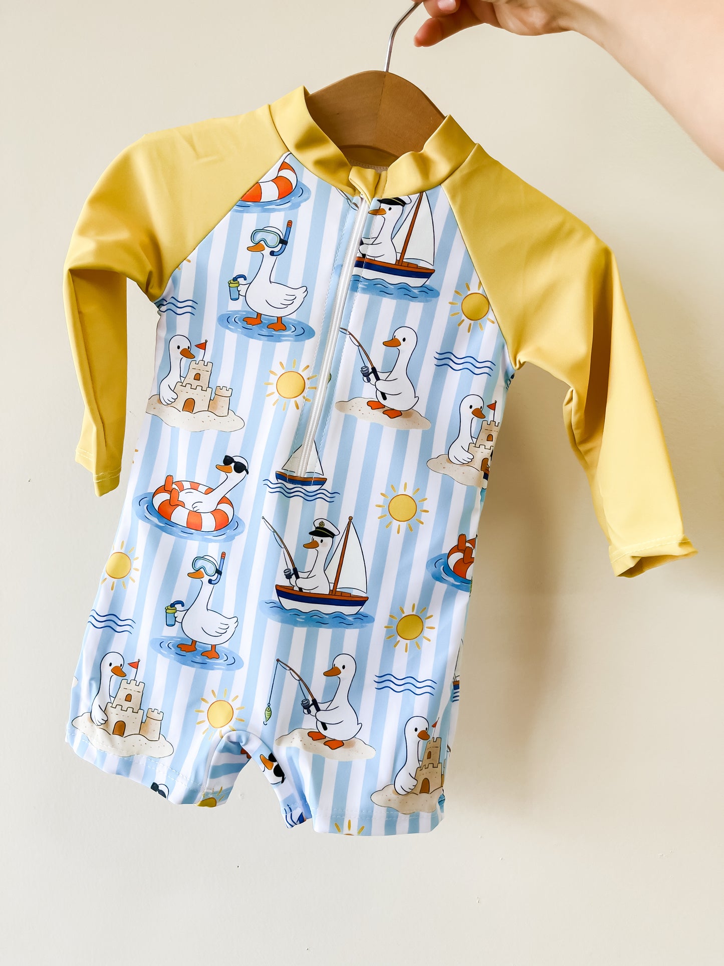 Silly Goose Rashguard Swimsuit - PACK (3/6M, 6/12M, 12/18M, 18/24M, 2/3T)