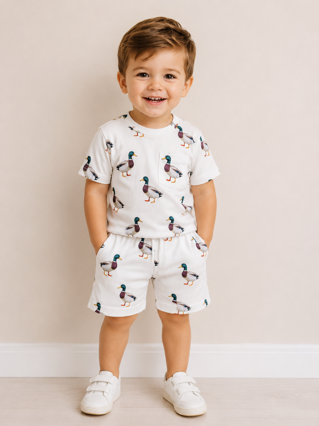 Duck Lounge Two Piece Set - PACK (6/12M, 12/18M, 18/24M, 2/3T)