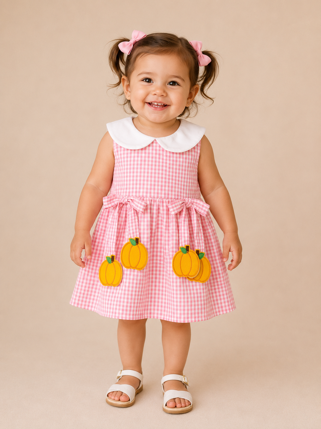 Pink Pumpkin Dress - PACK (12/18M, 18/24M, 2/3T, 3/4T)