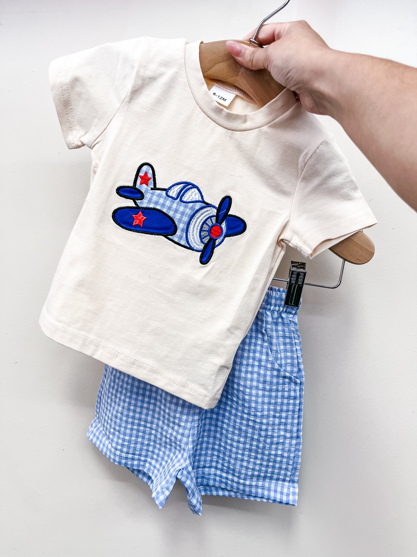 Airplane Two-Piece Set - PACK (6/12M, 12/18M, 18/24M, 2/3T)