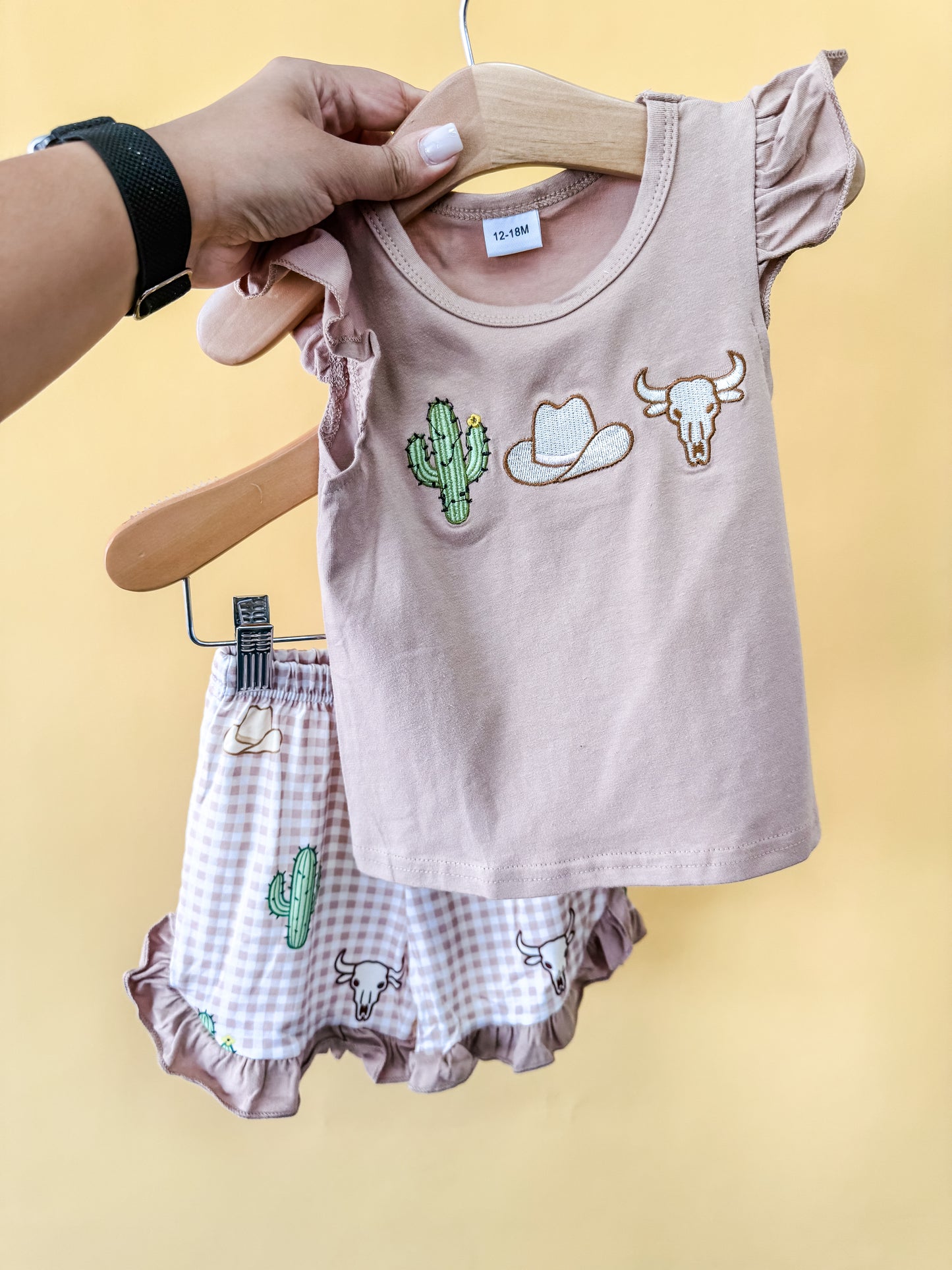 Western Brown Set - PACK (12/18M, 18/24M, 2/3T, 3/4T)