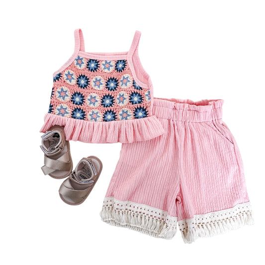 Chloe Linen Set - PACK (6/12M, 12/18M, 18/24M, 2/3T, 3/4T)