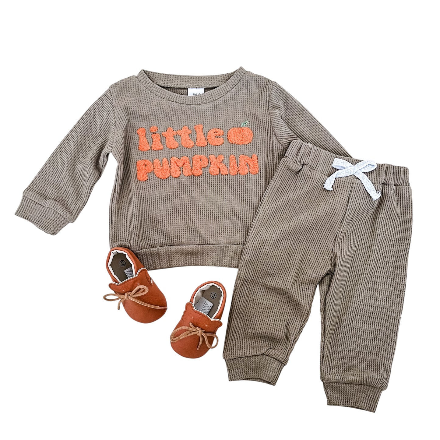 Little Pumpkin Joggers Set - PACK (0/6M, 6/12M, 12/18M, 18/24M, 2/3T)