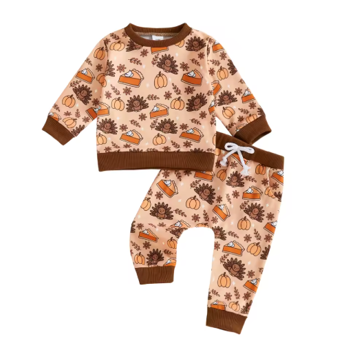 Thanksgiving Day Joggers Set