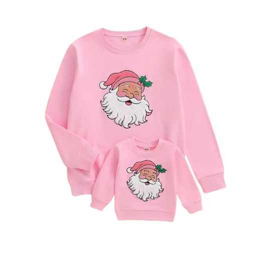 Mommy & Me Matching Santa Sweaters