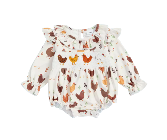 Chicken Ultra Soft Romper