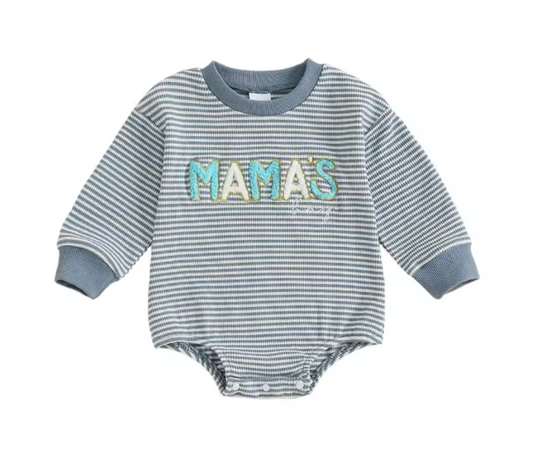 Stripe Mama's Boy Bubble