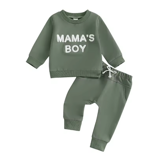Mama's Boy Jogger Sets