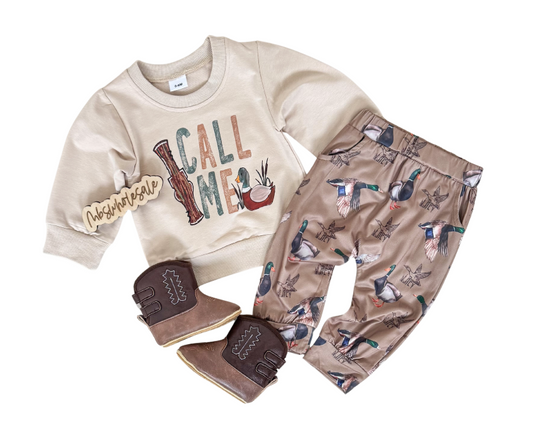 Call Me Joggers Set - PACK (0/6M, 6/12M, 12/18M, 18/24M, 2/3T)