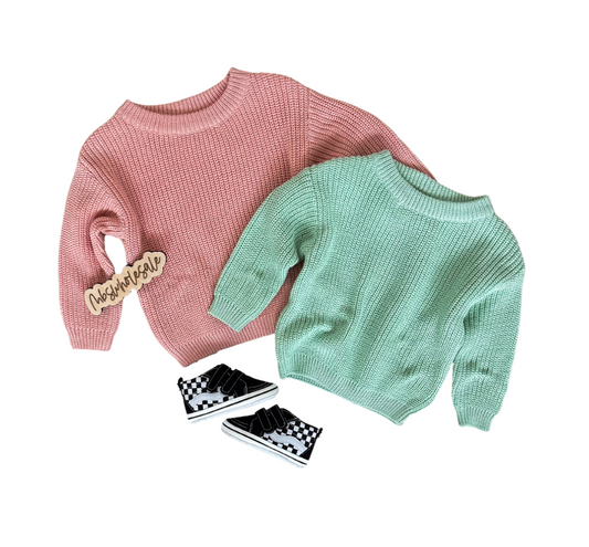 Spring Knit Sweaters - PACK (3/6M, 6/9M, 9/12M, 12/18, 18/24M)