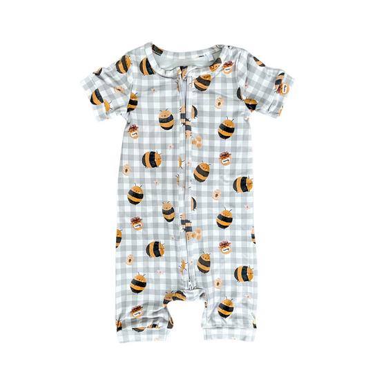 Bumble Bee Shorty - PACK (Newborn-18/24M)