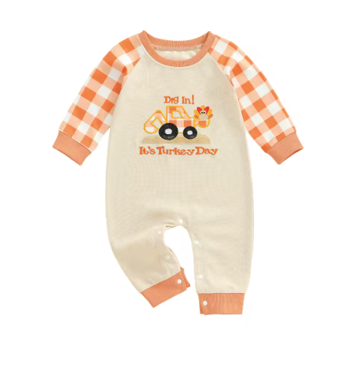 Dig In It's Turkey Day Jumpsuit
